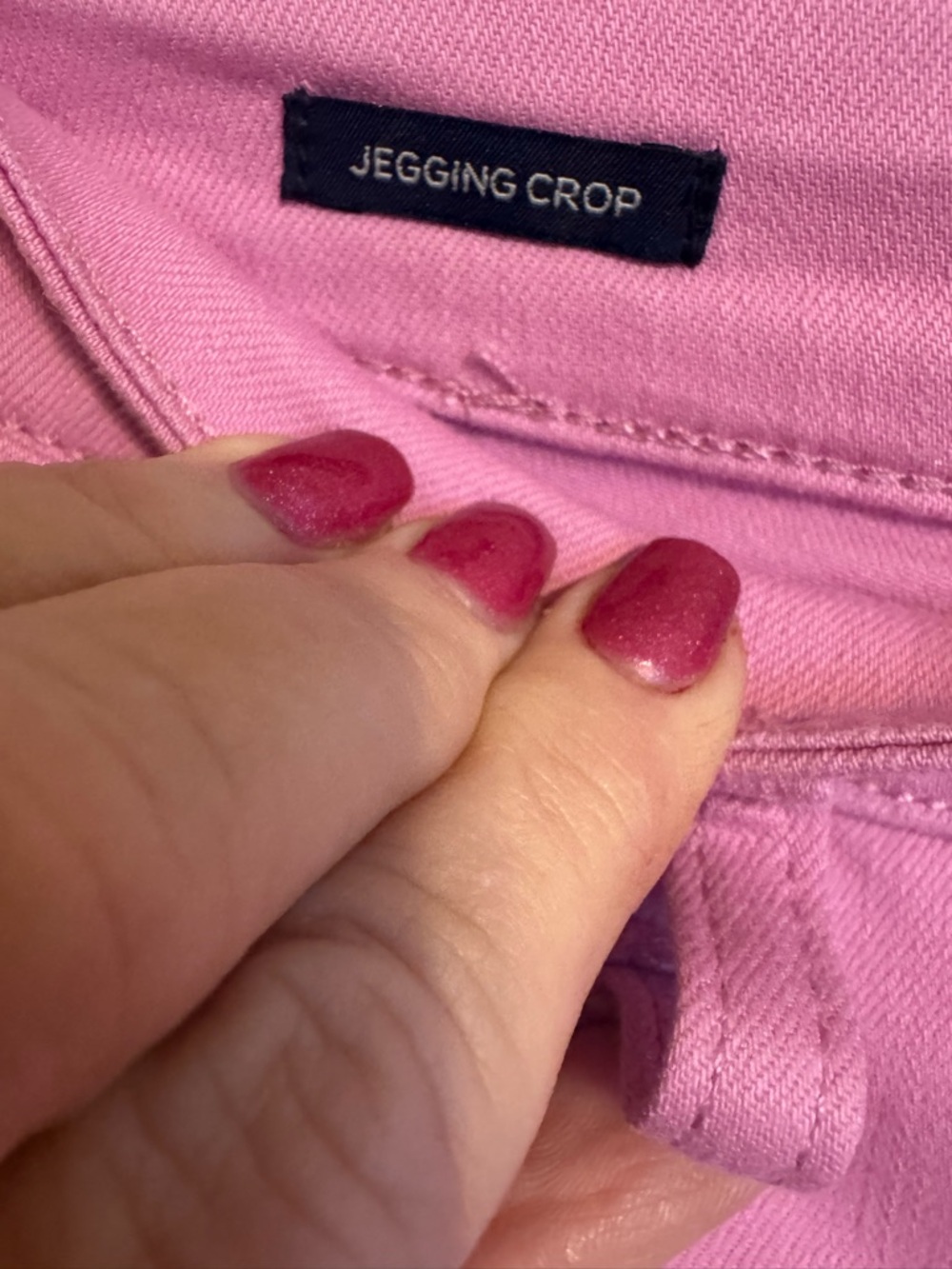 Talbot's Rose-Pink Crop Jegging    6 PETITE   Spring/Summer     #10 - Picture 5 of 8